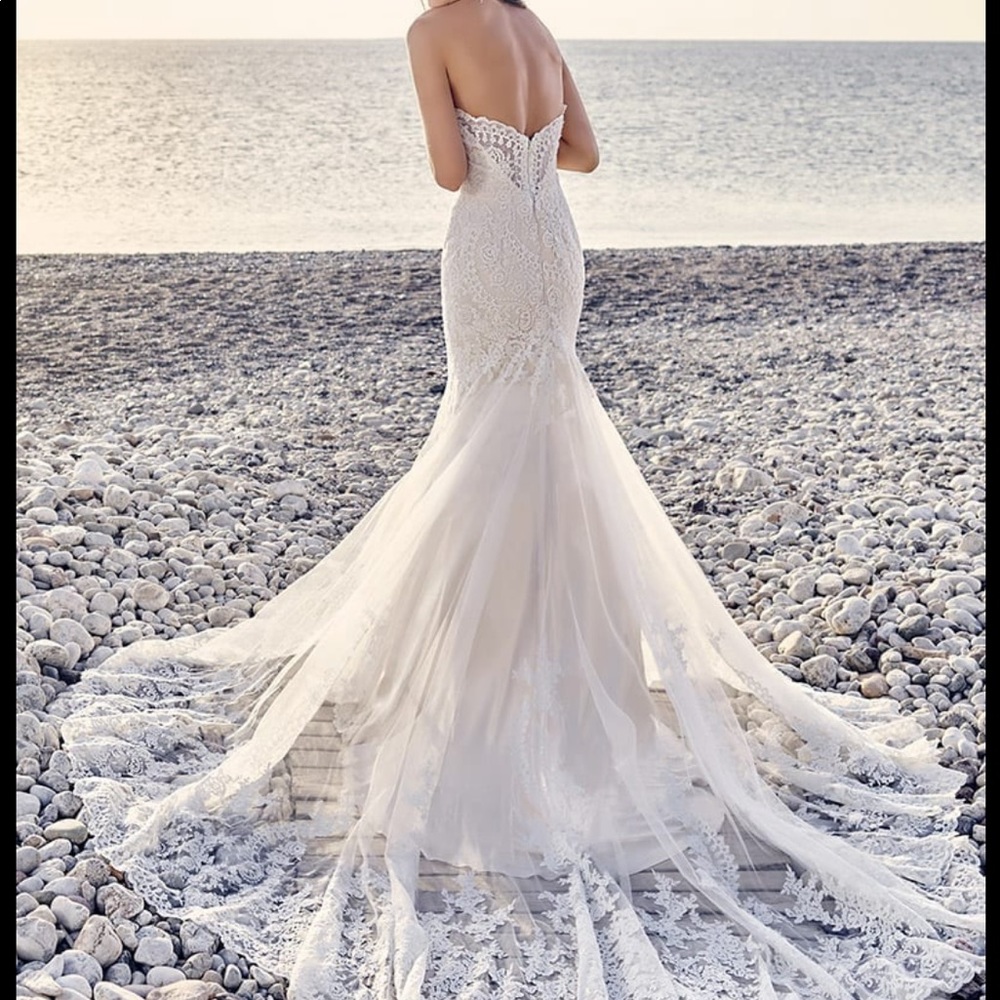 NWT Eddy K Fiji lace wedding dress